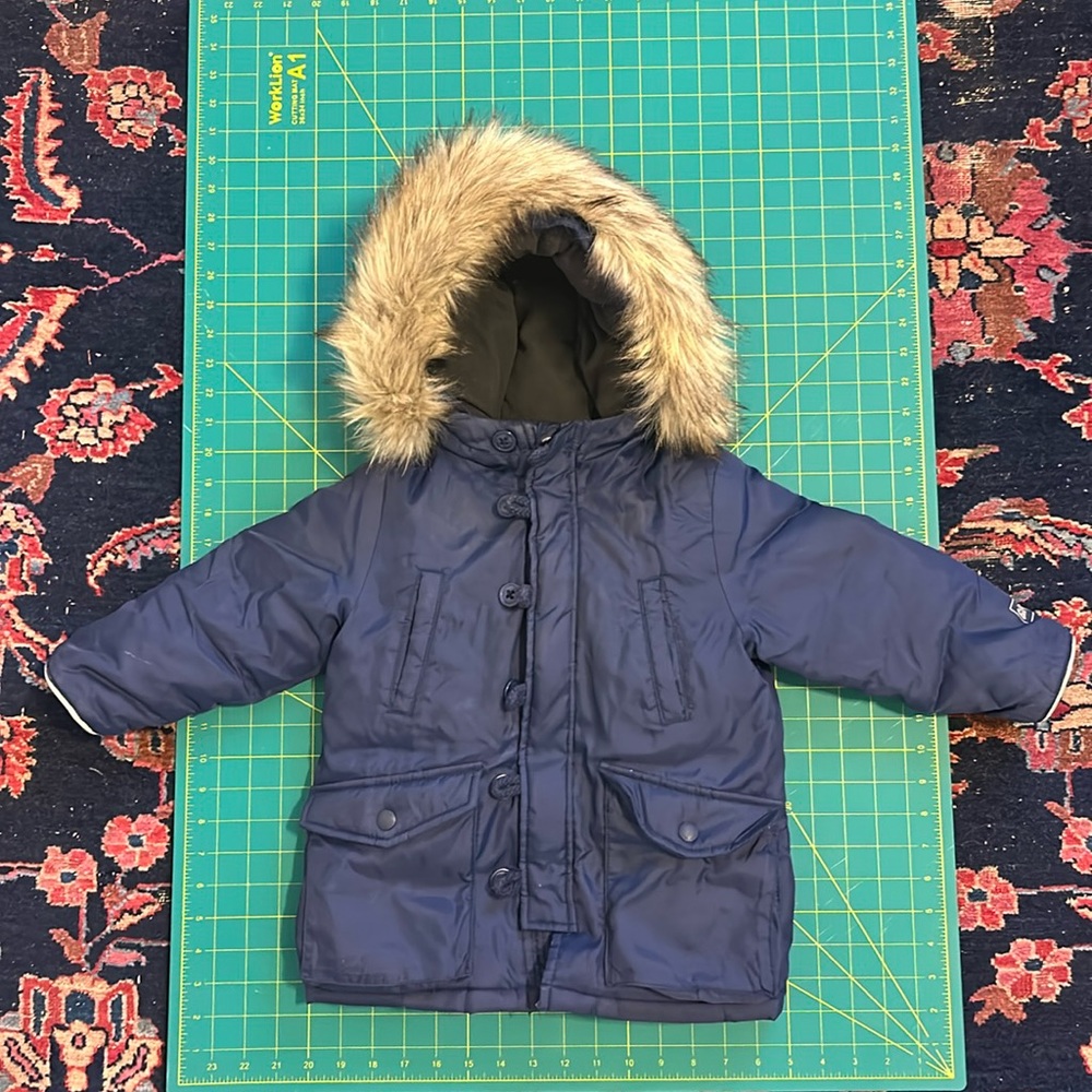 GAP blue winter jacket - 3 years toddler